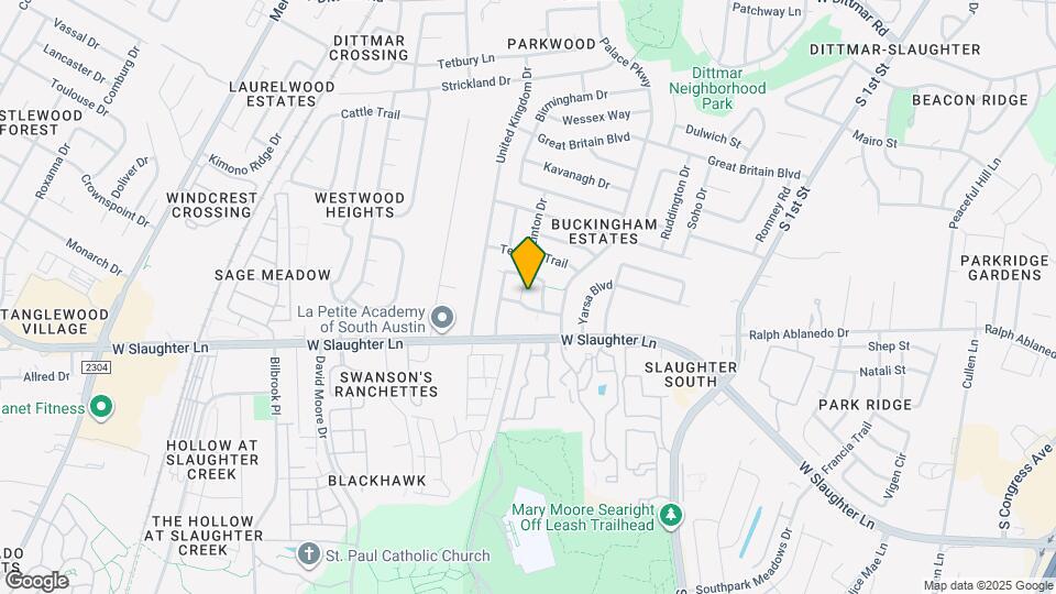 9011 Pin Brush Dr Map and Location Details