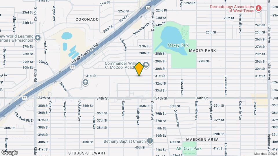 4417 31st St Map and Location Details