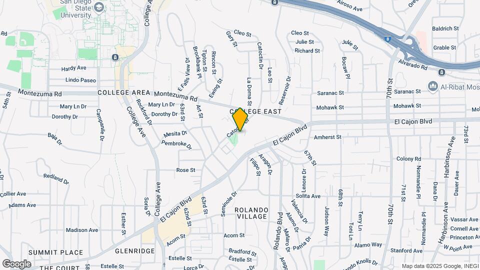 4830-4828 Curry Dr Mapa y Detalles de la Ubicación