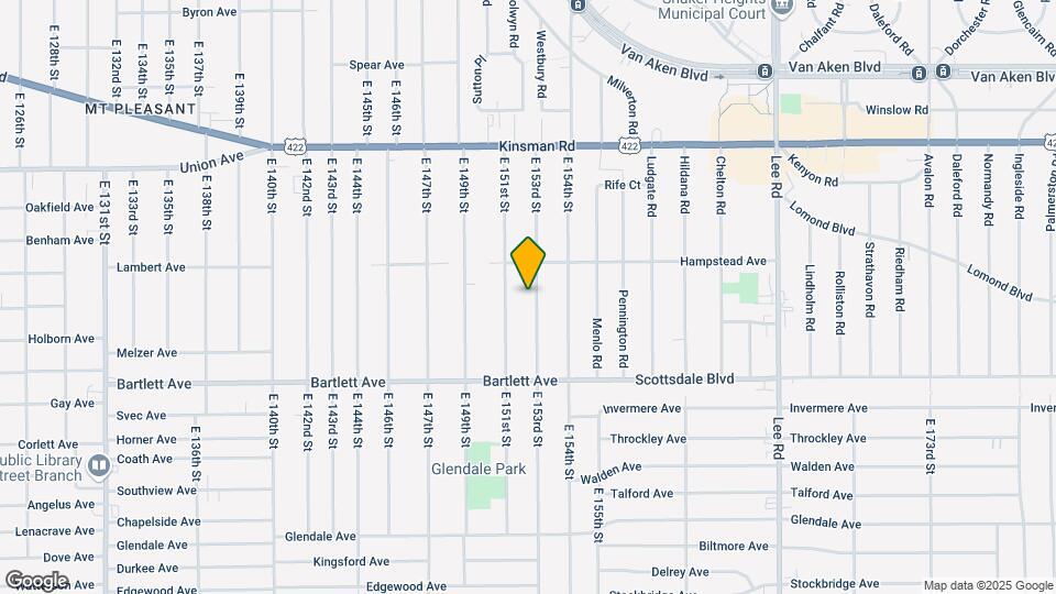 3656 E 153rd St-Unit -Unit UP Map and Location Details