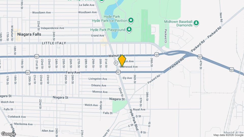 3525 Sherwood Ave Map and Location Details