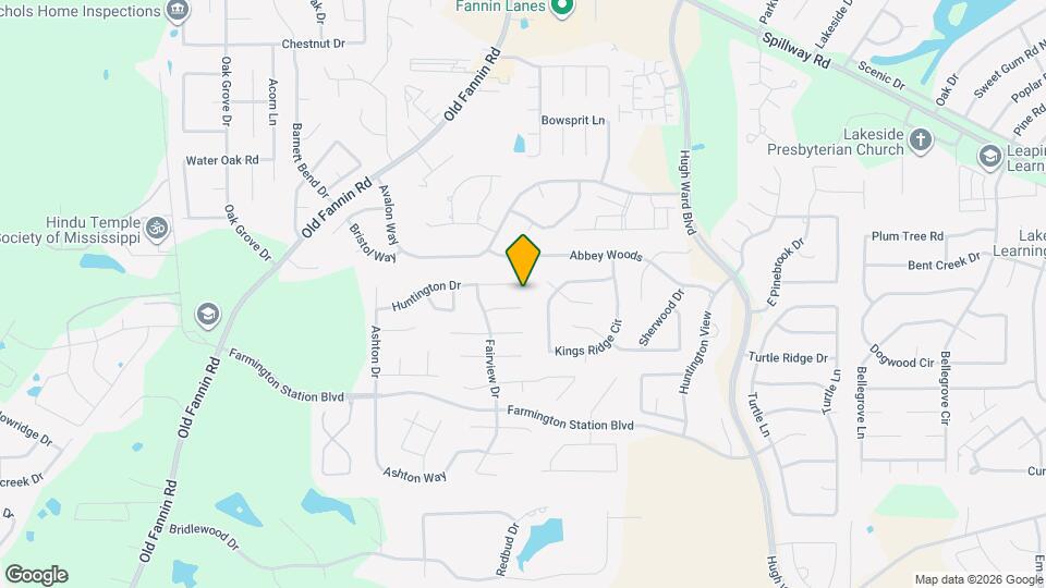 646 Huntington Dr Map and Location Details