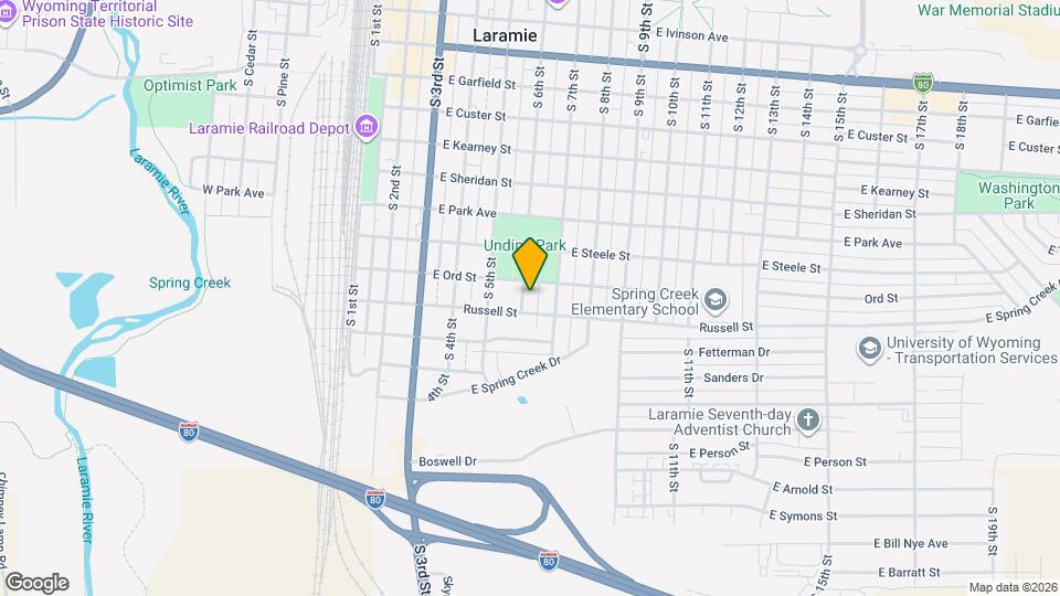 1011 S 6th St Map and Location Details