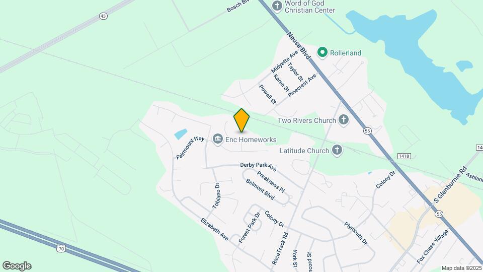 300 Church Hill Ct Map and Location Details