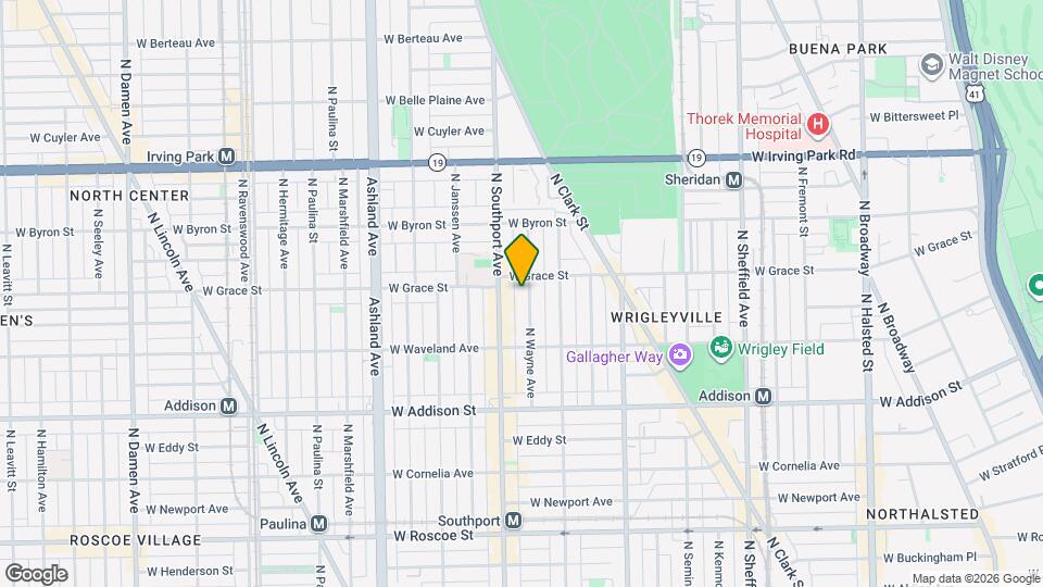 3752 N Wayne Ave Map and Location Details