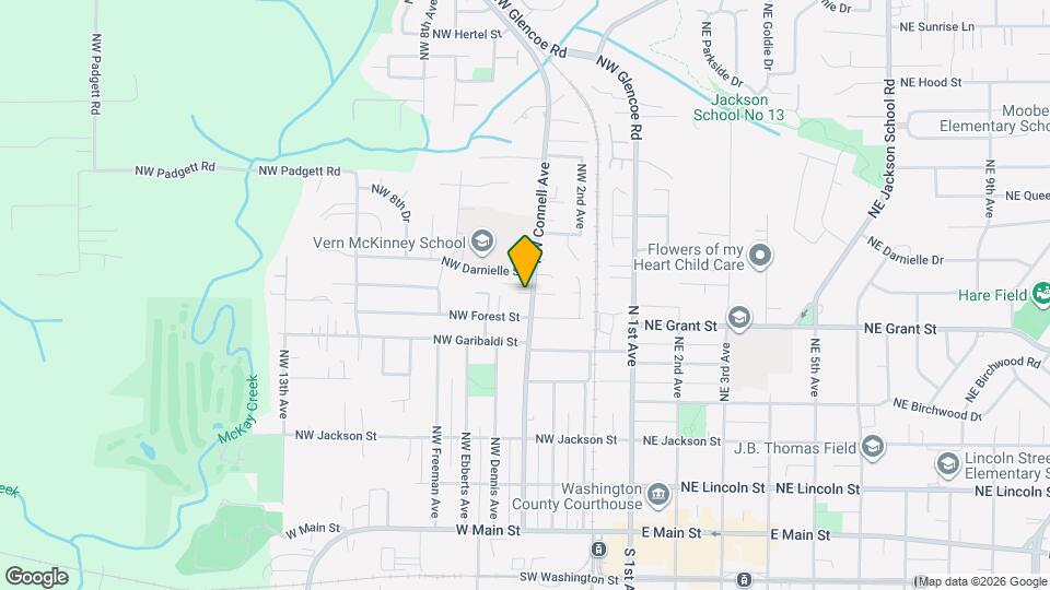 661 NW Connell Ave Map and Location Details