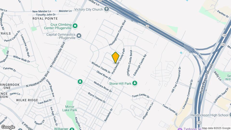 921 Dover Castle Ln Map and Location Details