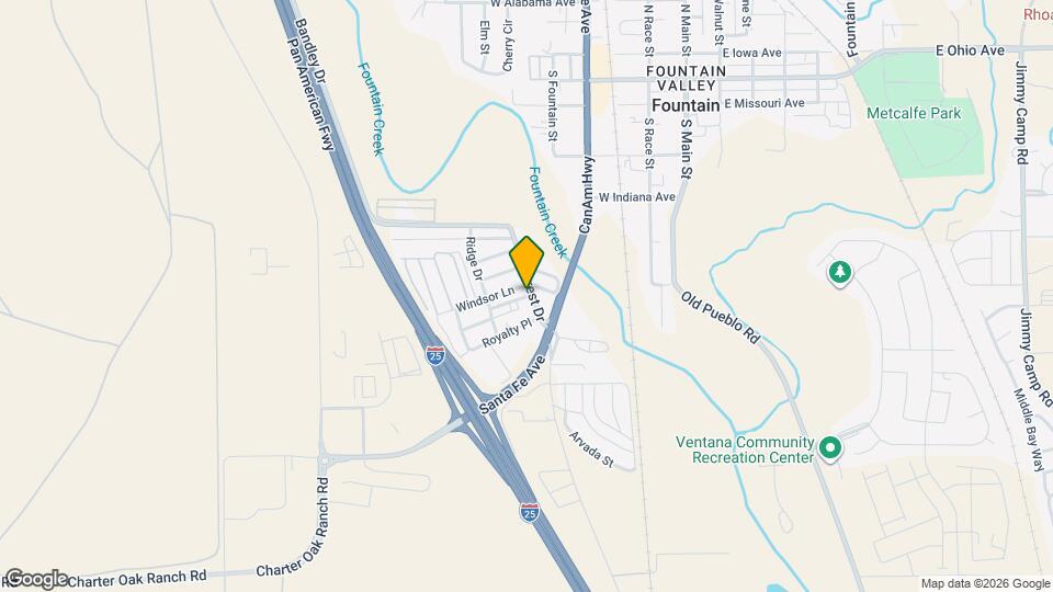 406 Sunny Ln Map and Location Details