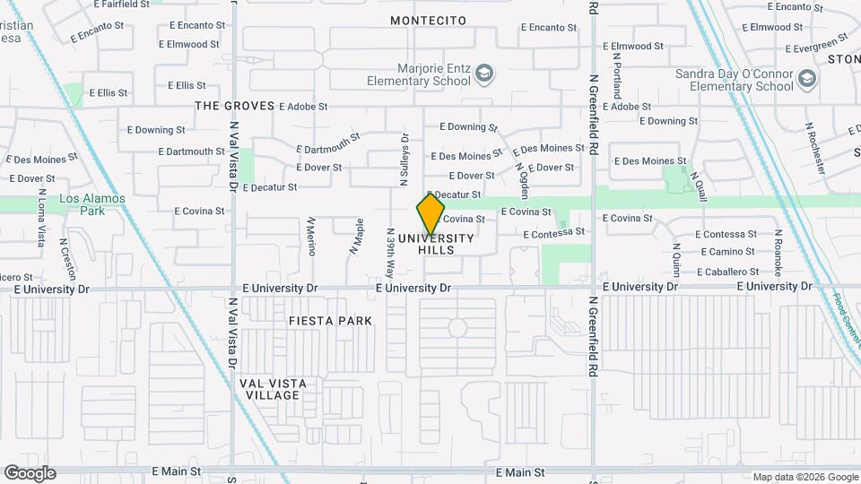 4019 E Contessa St Map and Location Details