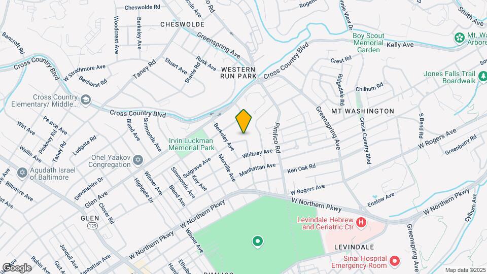 2700 Sulgrave Ave Map and Location Details