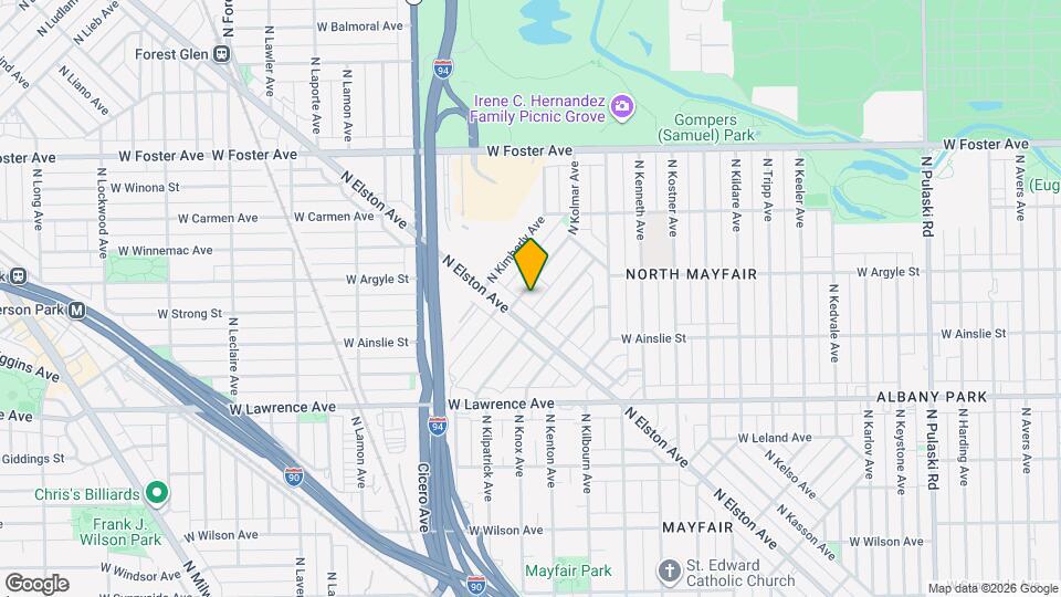 4971 N Kolmar Ave Map and Location Details