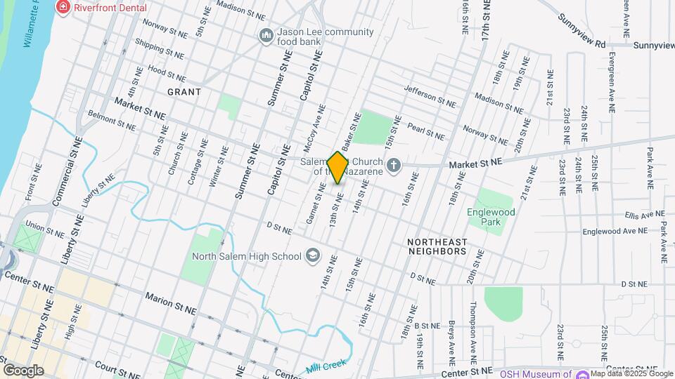 1135 13th St NE Map and Location Details