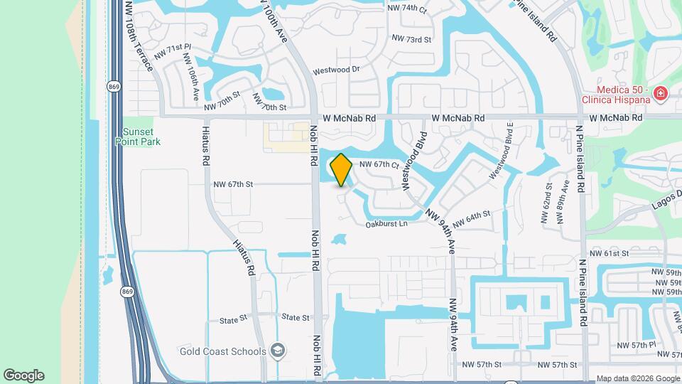 9905 NW 66th St Map and Location Details