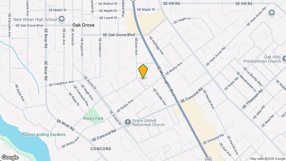 15454 SE East Ave Map and Location Details