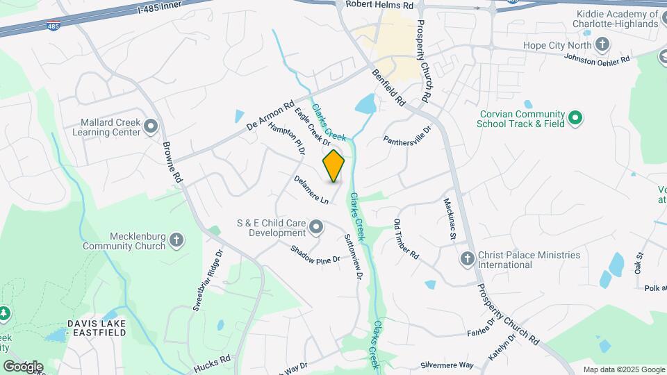 4819 Eagle Creek Dr Map and Location Details