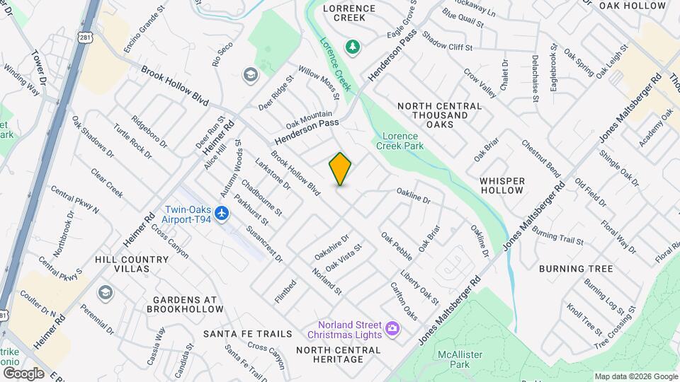 2002 Chittim Trail Dr Map and Location Details