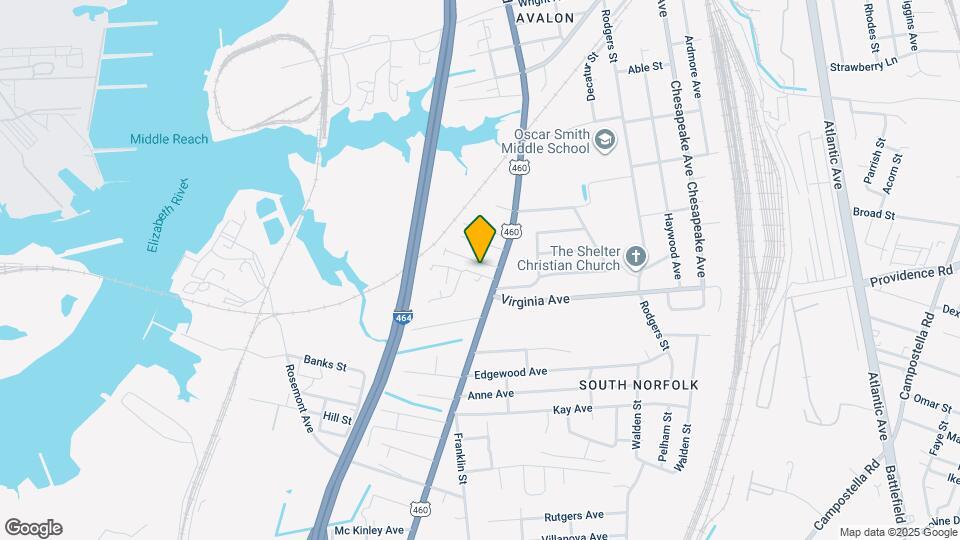 2625 Harvard Dr Map and Location Details