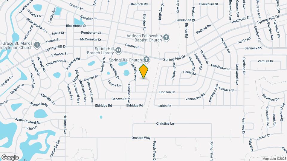 9445 Eldridge Rd Map and Location Details