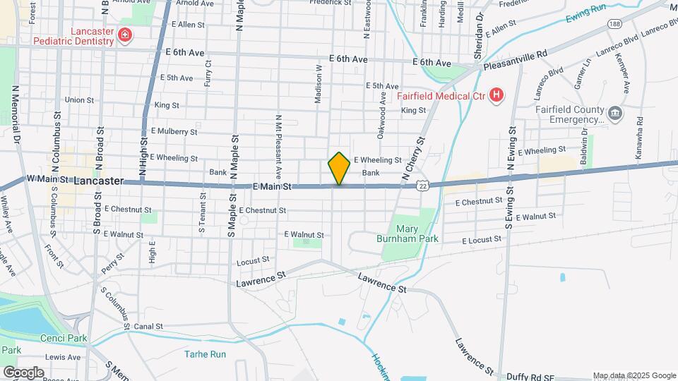 726 E Main St Map and Location Details