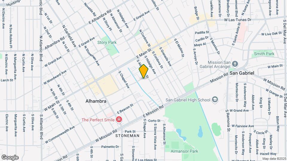 209-211 S Almansor St Map and Location Details