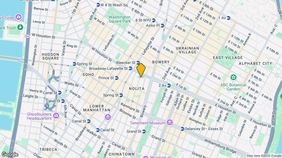 280 Mott St Map and Location Details