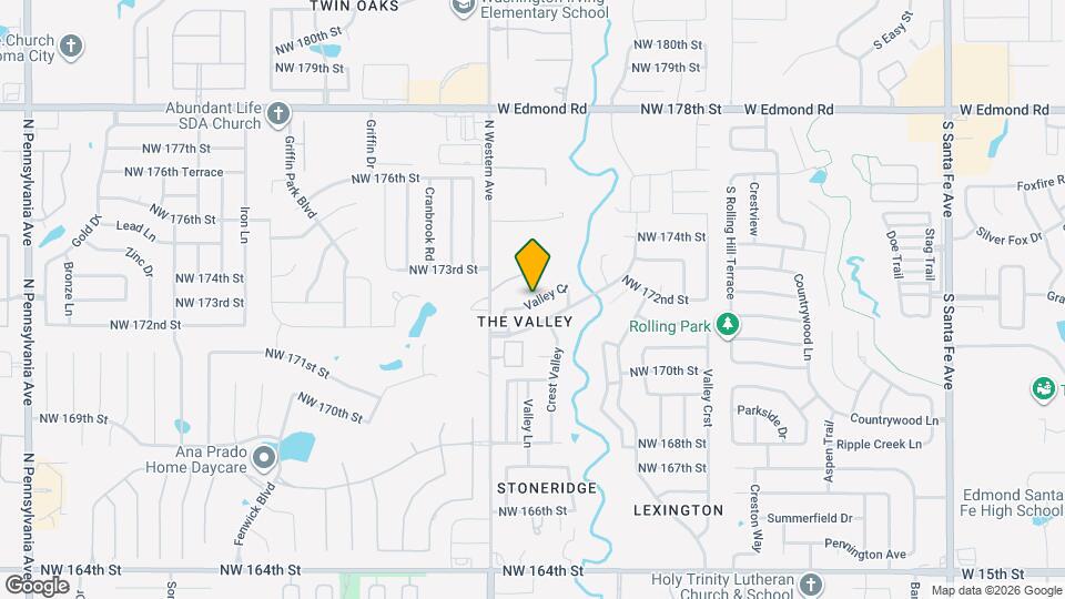 1005 Valley Ct Map and Location Details