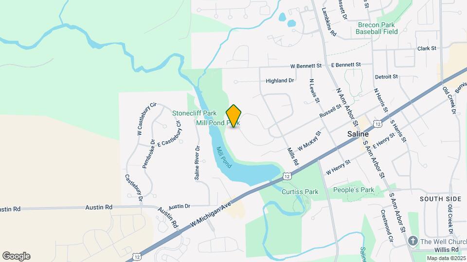 Mill Pond Manor - 62+ Senior Housing Map and Location Details
