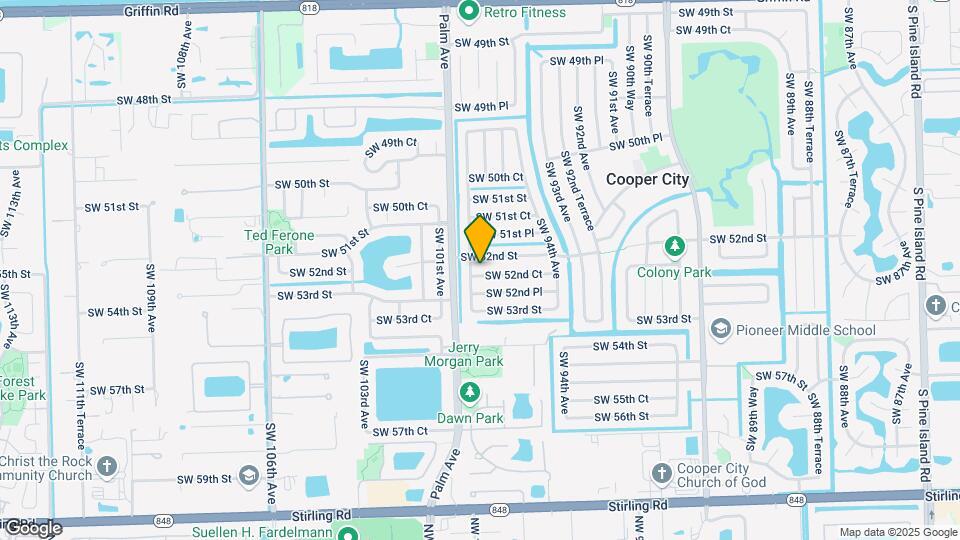 9469 SW 52nd Ct Map and Location Details