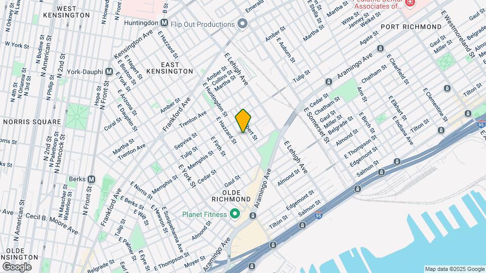 2331 E Huntingdon St Map and Location Details