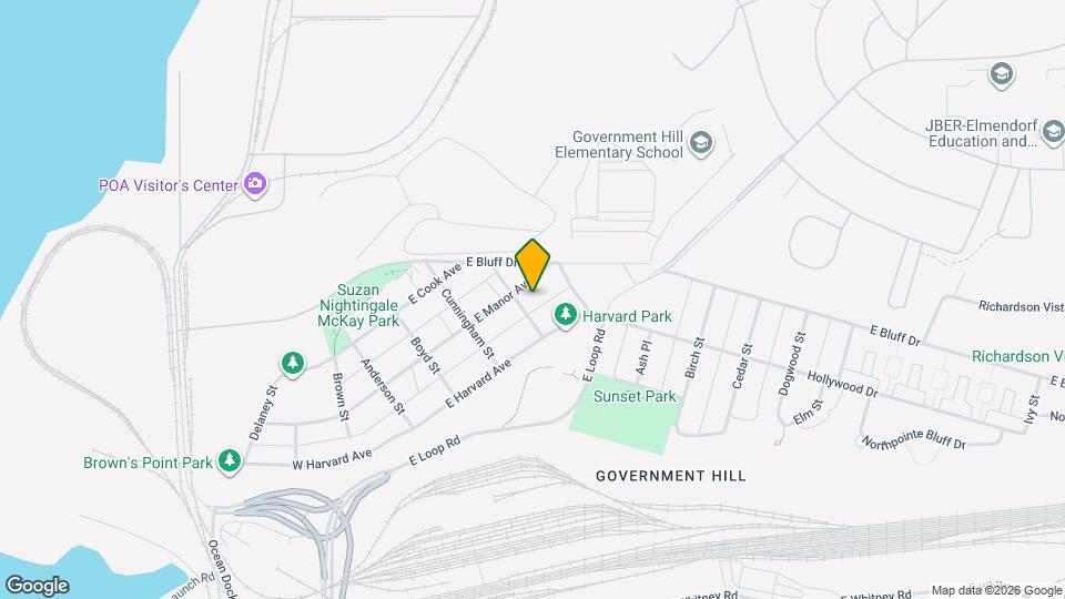 408 E Manor Ave Map and Location Details