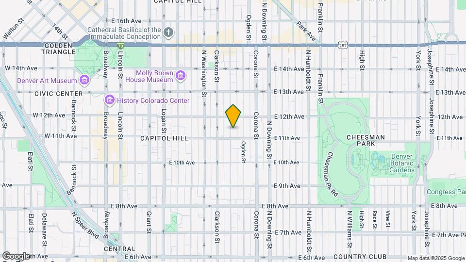 1124 Emerson St Mapa y Detalles de la Ubicación