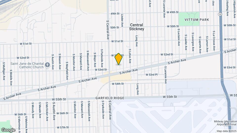 5249 S Luna Ave, Unit S14E Map and Location Details