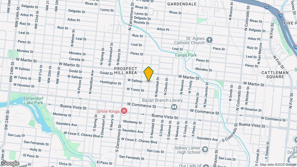 321 N Chupaderas St Map and Location Details