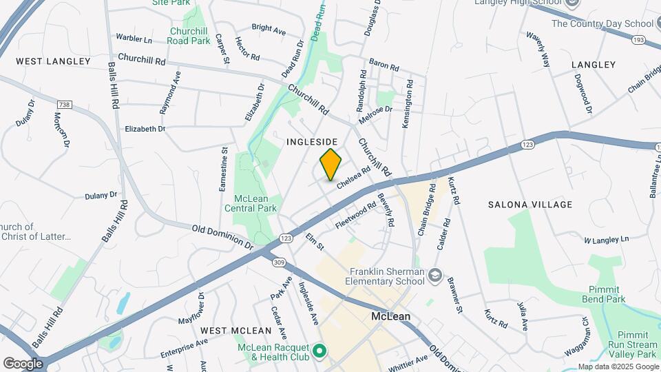 6868 Chelsea Rd Map and Location Details