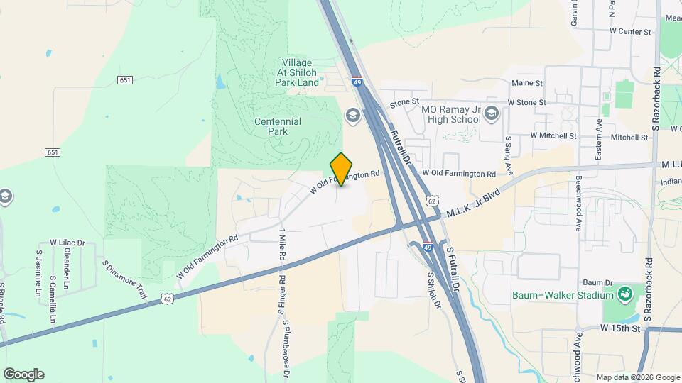 784 S Green Point Trce Map and Location Details