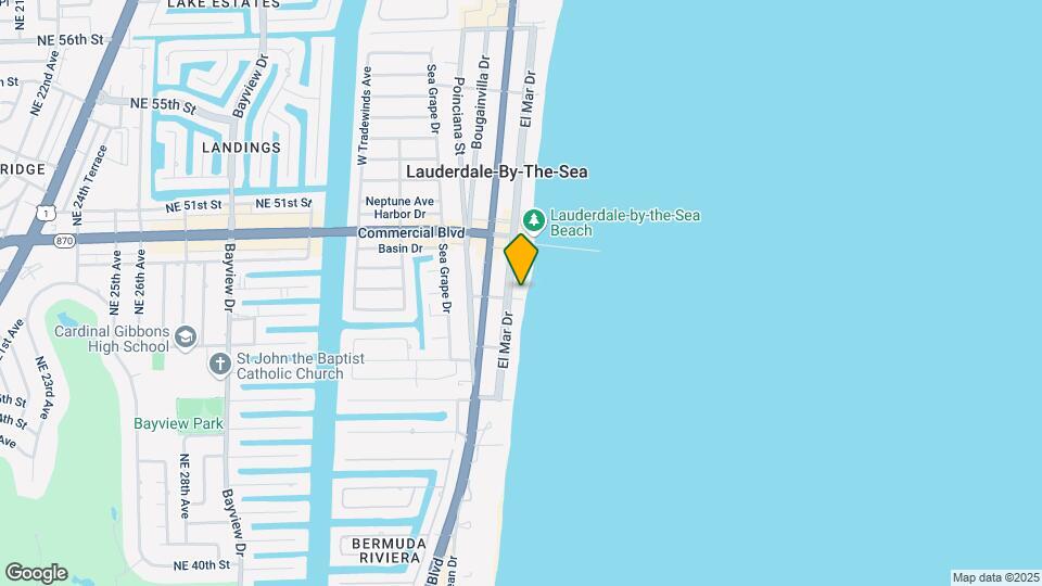 4300 El Mar Dr Map and Location Details
