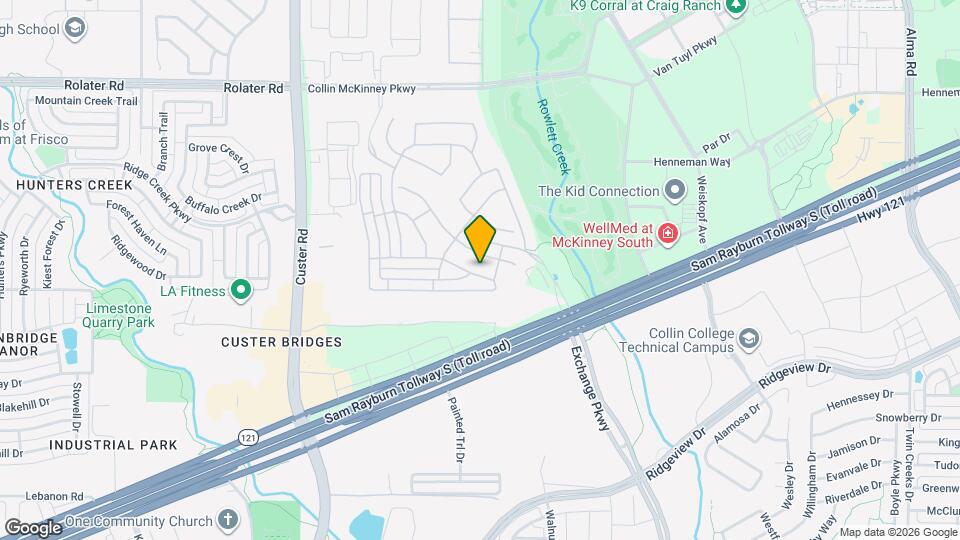 8216 Bethpage Dr Map and Location Details