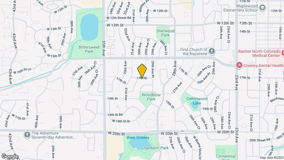 2930 W 17th St Map and Location Details