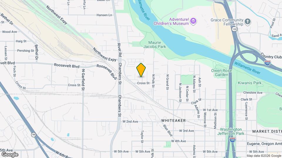 1403 Cross St Map and Location Details