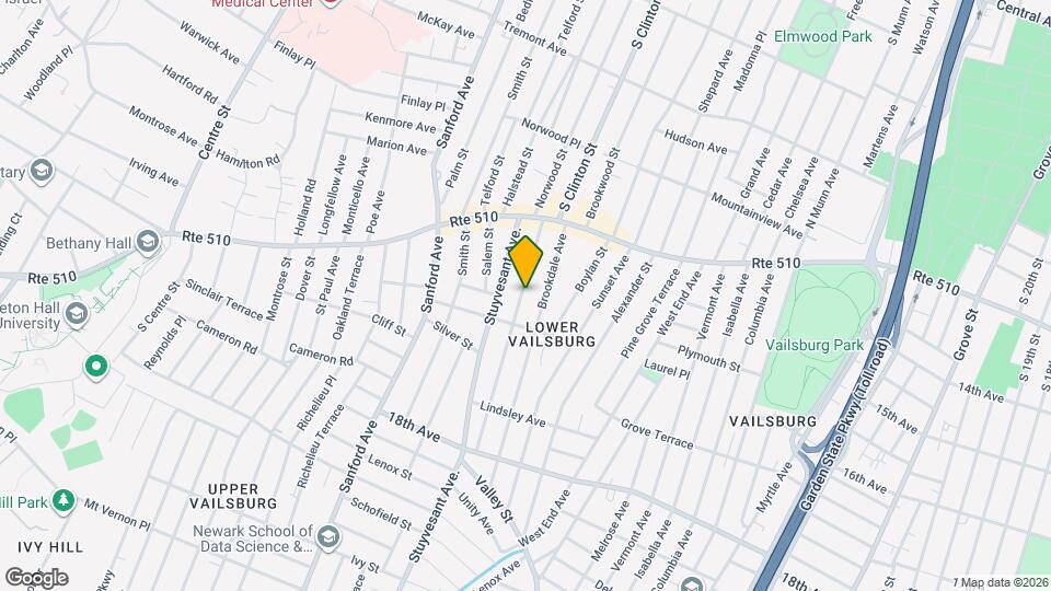 66 Norwood St, Unit # 1 Map and Location Details