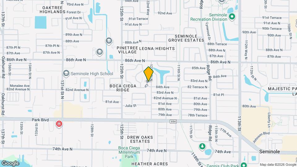 8303 Monarch Cir Map and Location Details