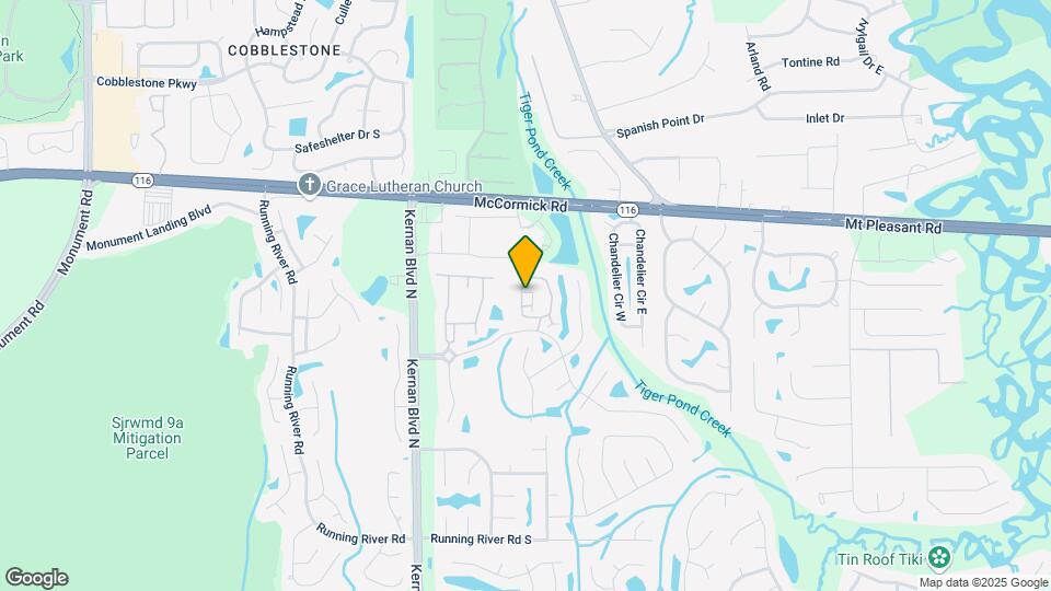 1731 Forest Lake Cir W Map and Location Details