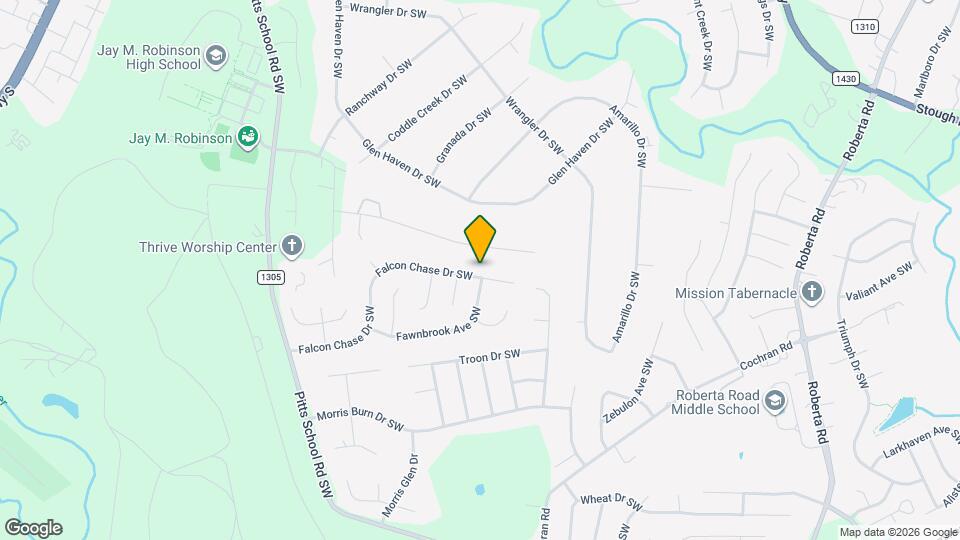4688 Falcon Chase Dr SW Mapa y Detalles de la Ubicación