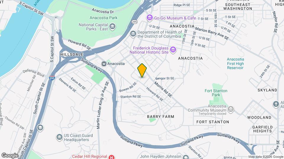 1350 Dexter Terrace SE Map and Location Details