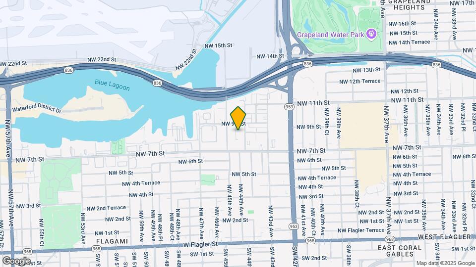 4410 NW 9th St Map and Location Details