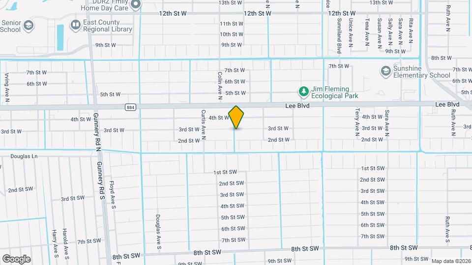 3919 3rd St W Map and Location Details