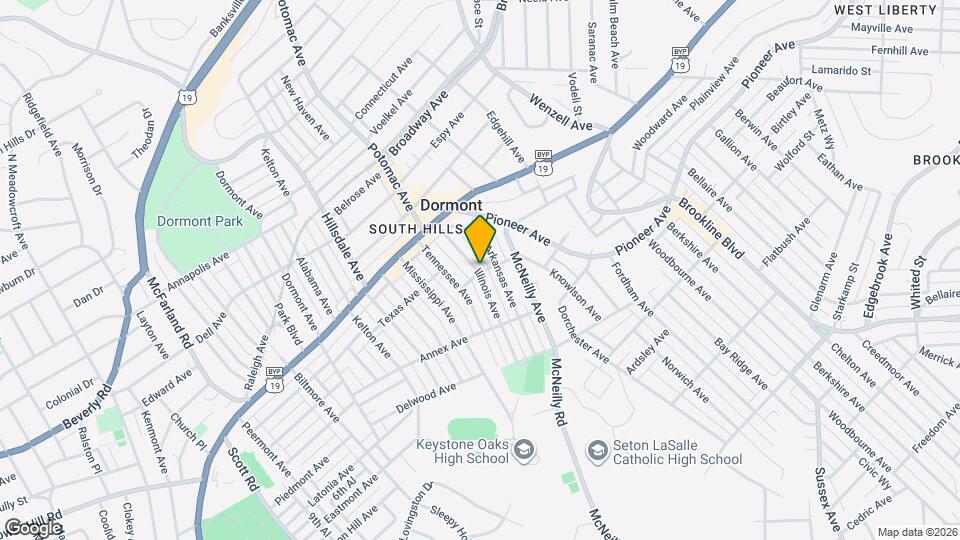 1300 Illinois Ave Map and Location Details