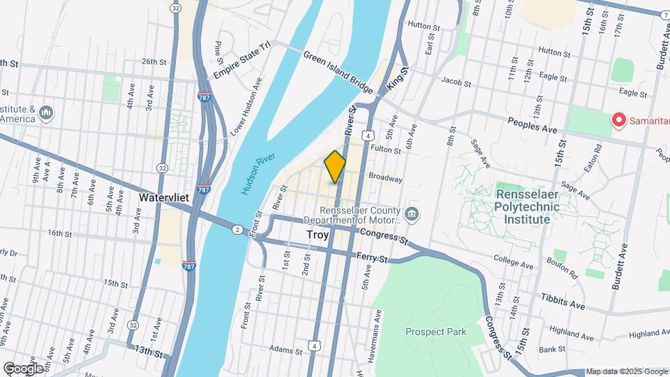 53 3rd St-Unit -1E Map and Location Details