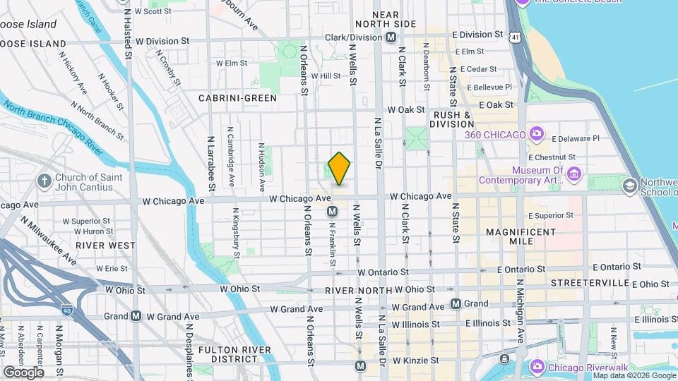 226 W Chicago Ave Mapa y Detalles de la Ubicación