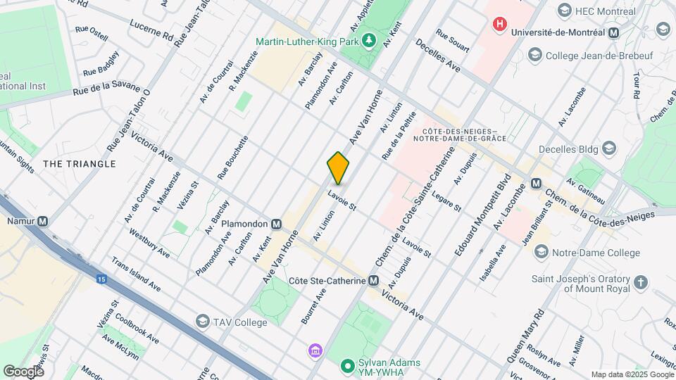4501 Linton Av Map and Location Details